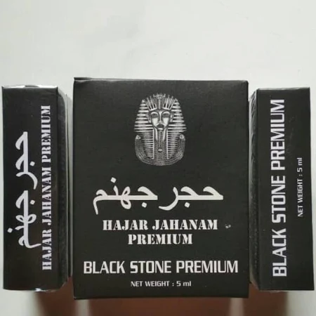 Herbal Hajar Jahanam Premium Black Stone Enhancer Oil for Men - Prolong