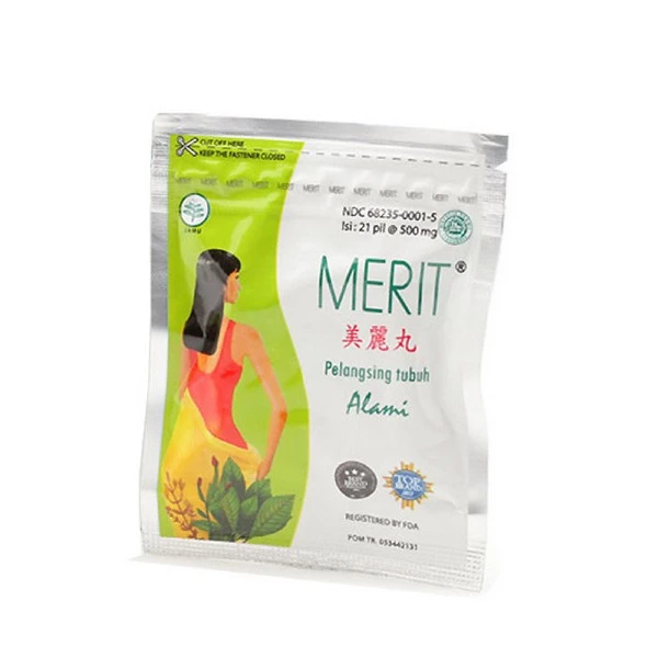 Merit Pills (10 Sachets @21 Pills (500mg)) Natural Herbal Weight Loss Herbal