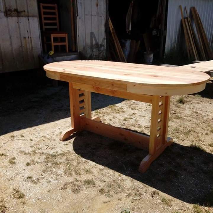 Mesa Ovalada para 6 personas