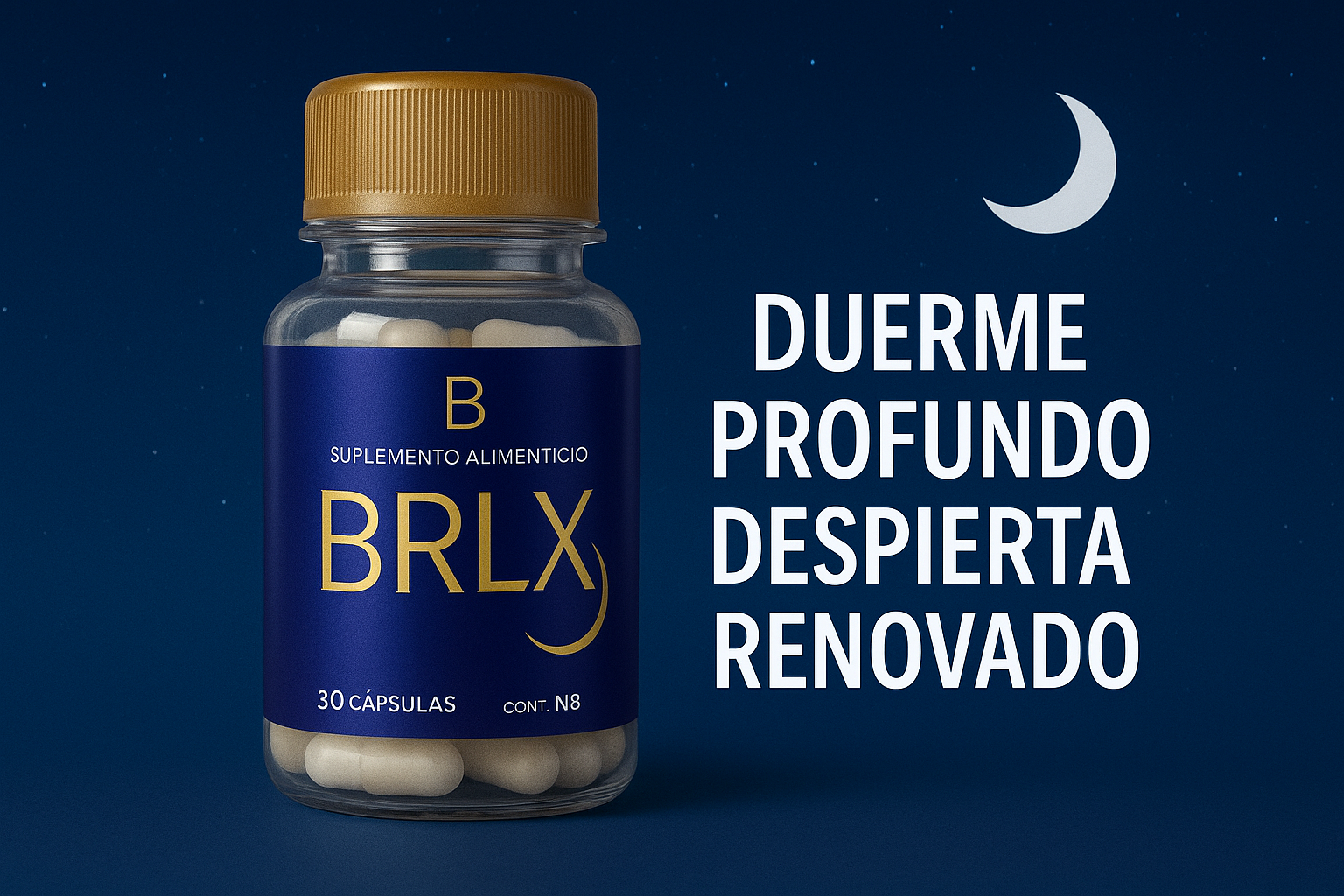 50 Piezas BRLX Para bajar niveles de CORTISOL contra el insomnio