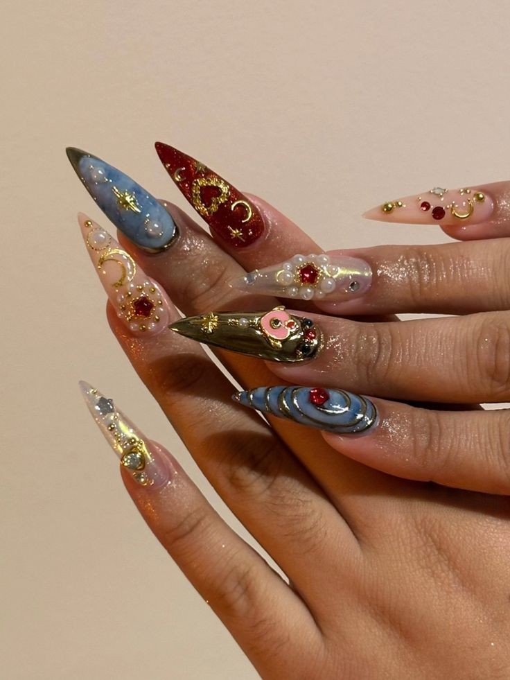 Luxury Artistic Acrylic Nails