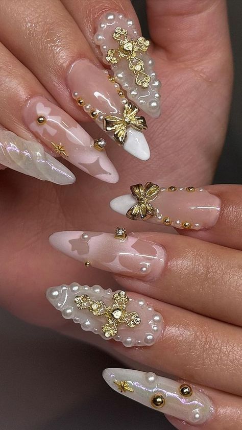 Luxury 3D Butterfly Nail Art