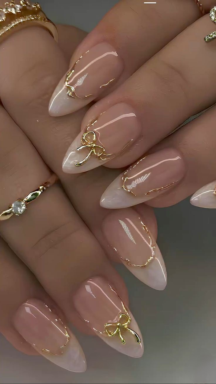 Elegant French Tip Nail Art