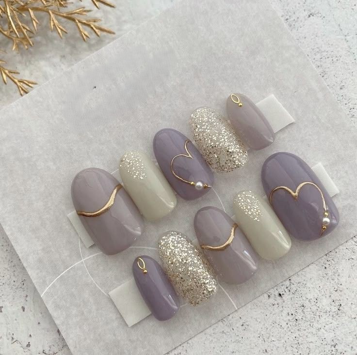 Elegant Press-On Nail Set