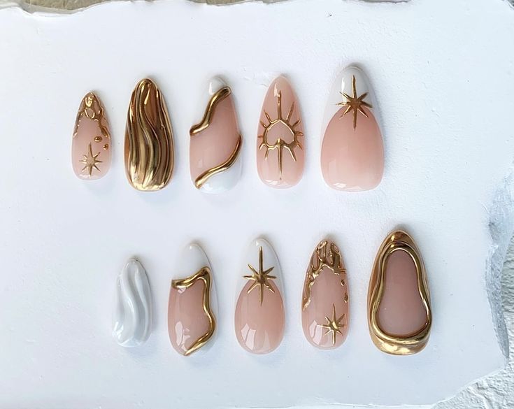 Gold & Nude Artistic