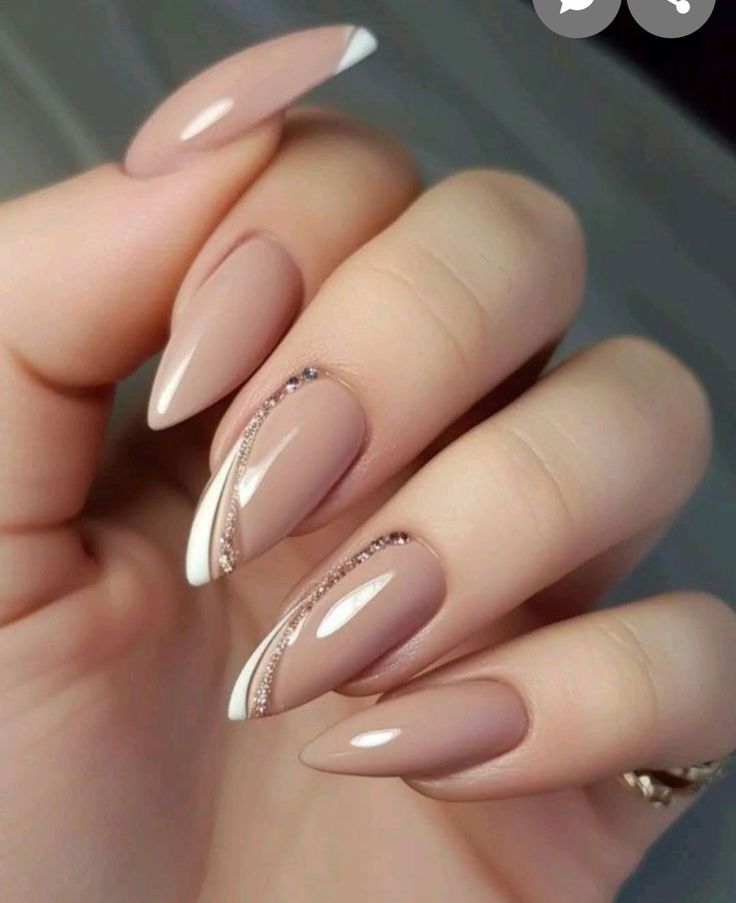 Elegant Nude Manicure