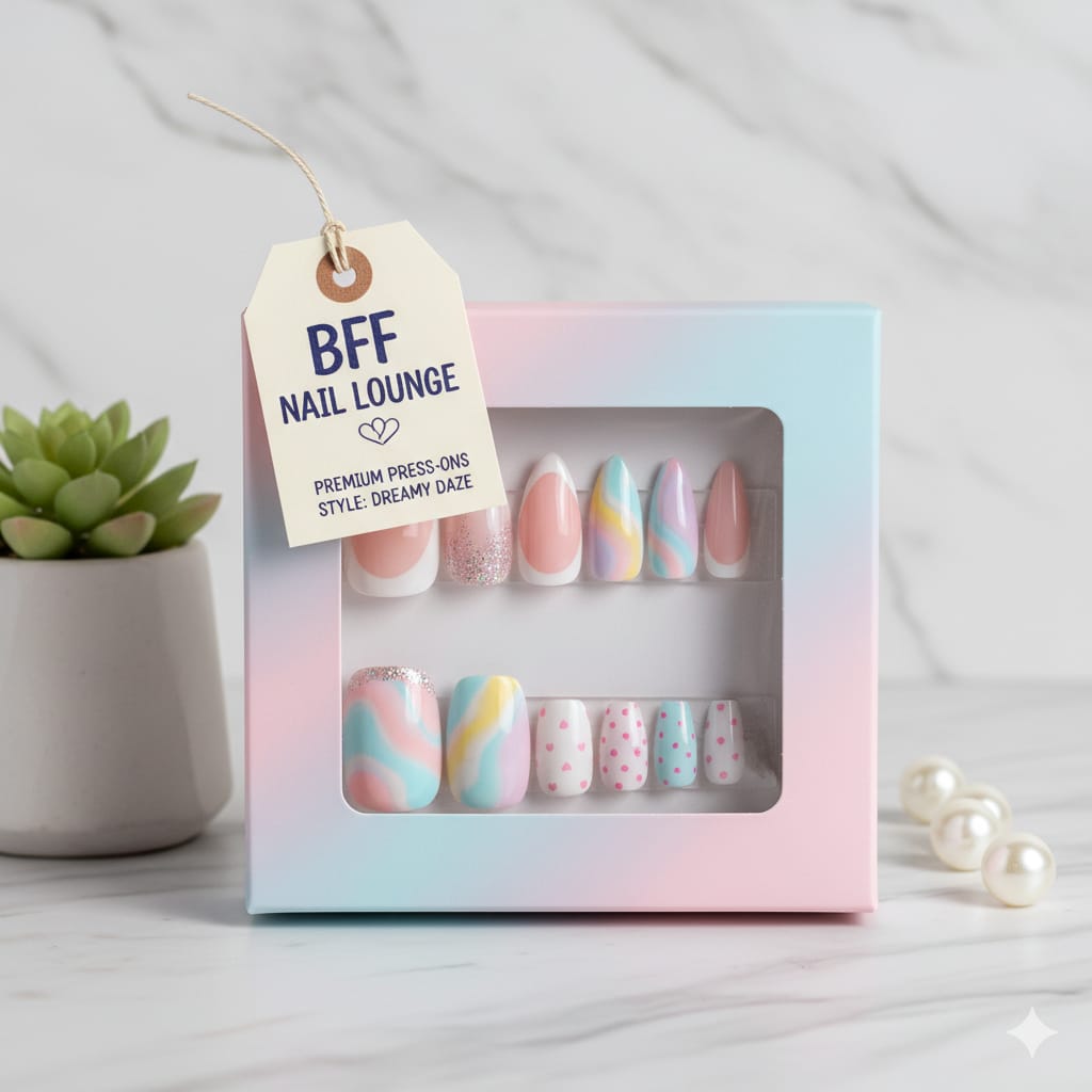 BFF Nail Lounge Premium Press-Ons