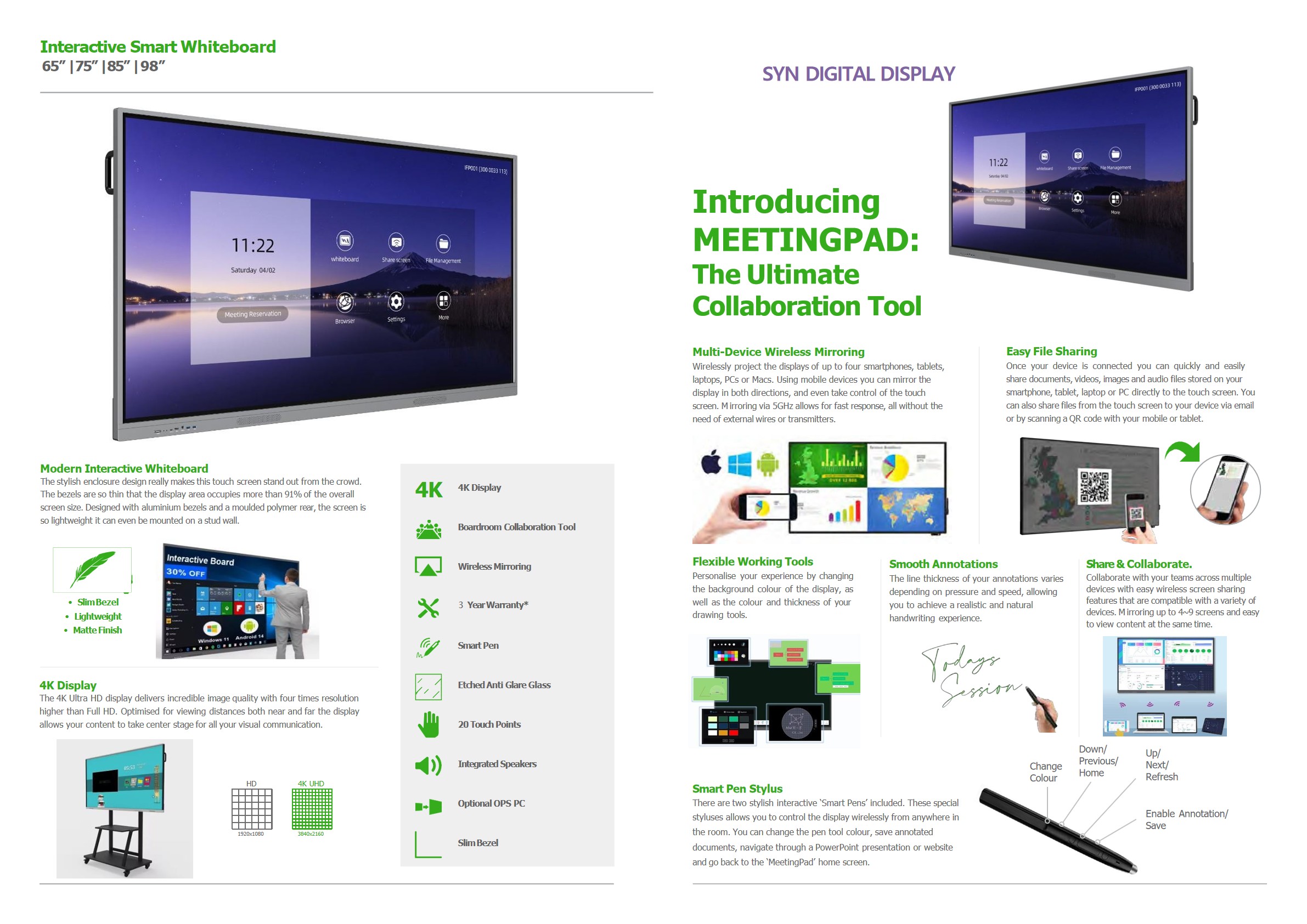Interactive Smart Whiteboard