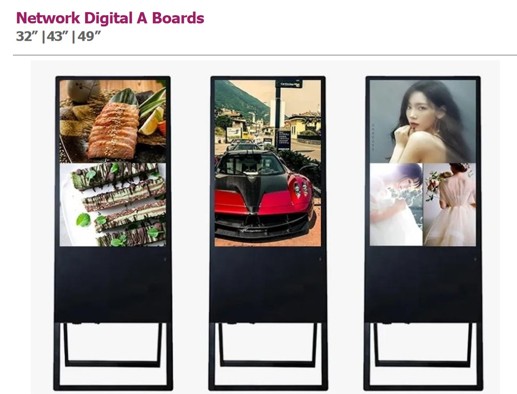 SYN Network Digital A Board X Displays