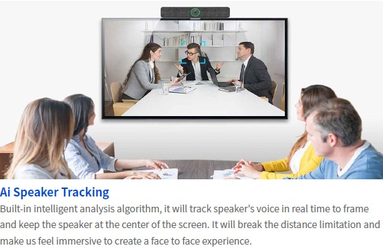 SYN 4K AI Video Bar Mini Conference System