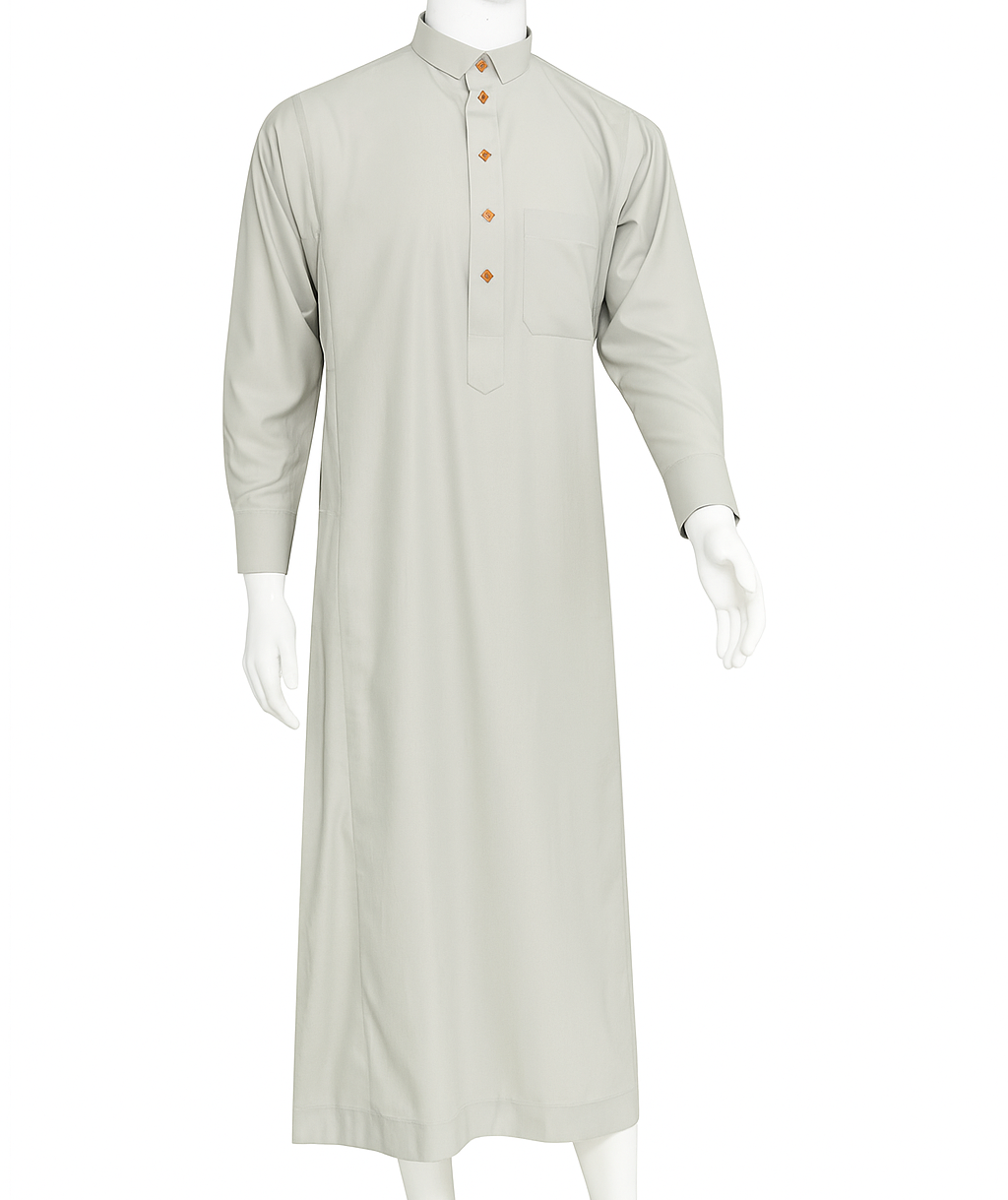 Saudi Thobe - Astray Gray 