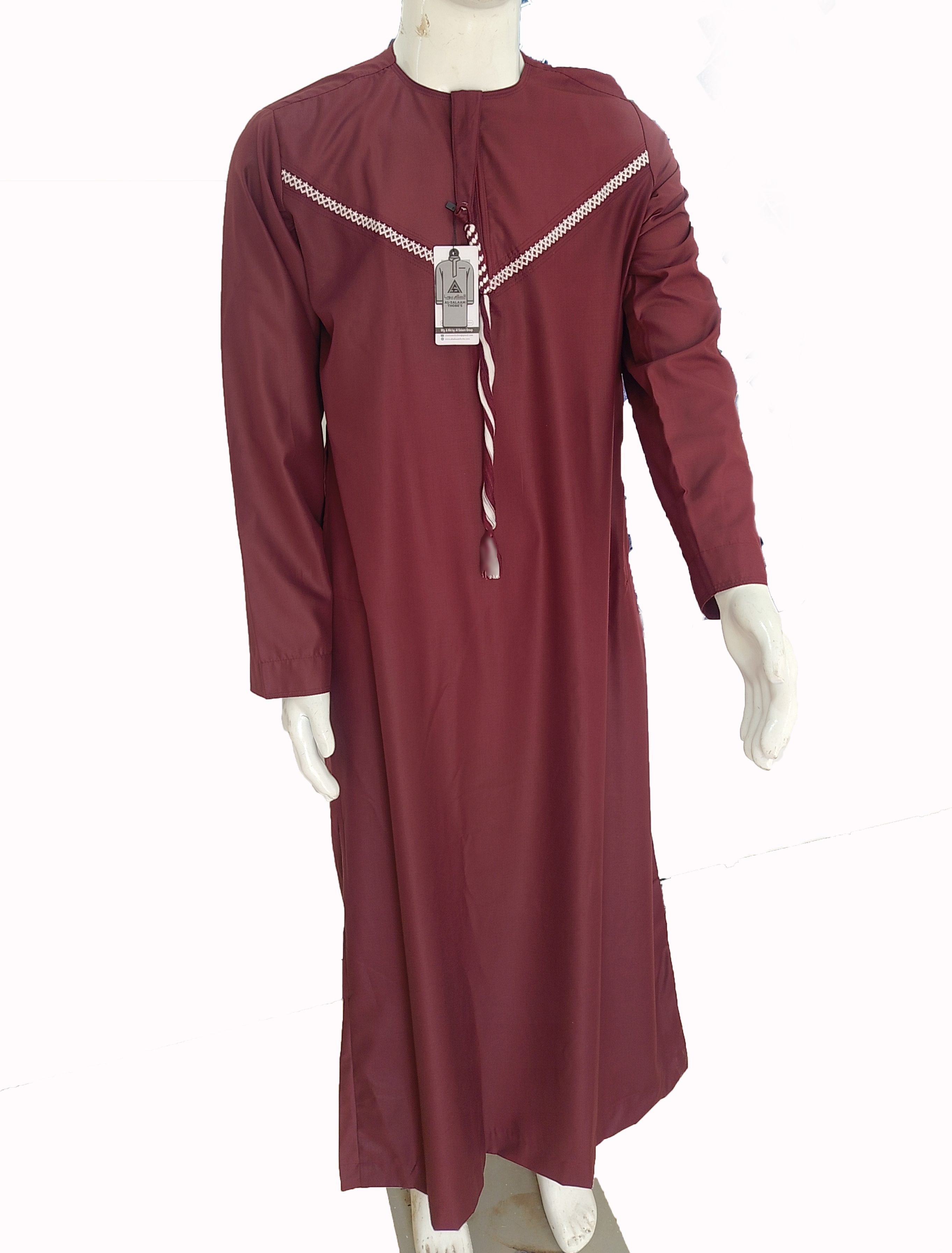 Omani Thobe - Maroon