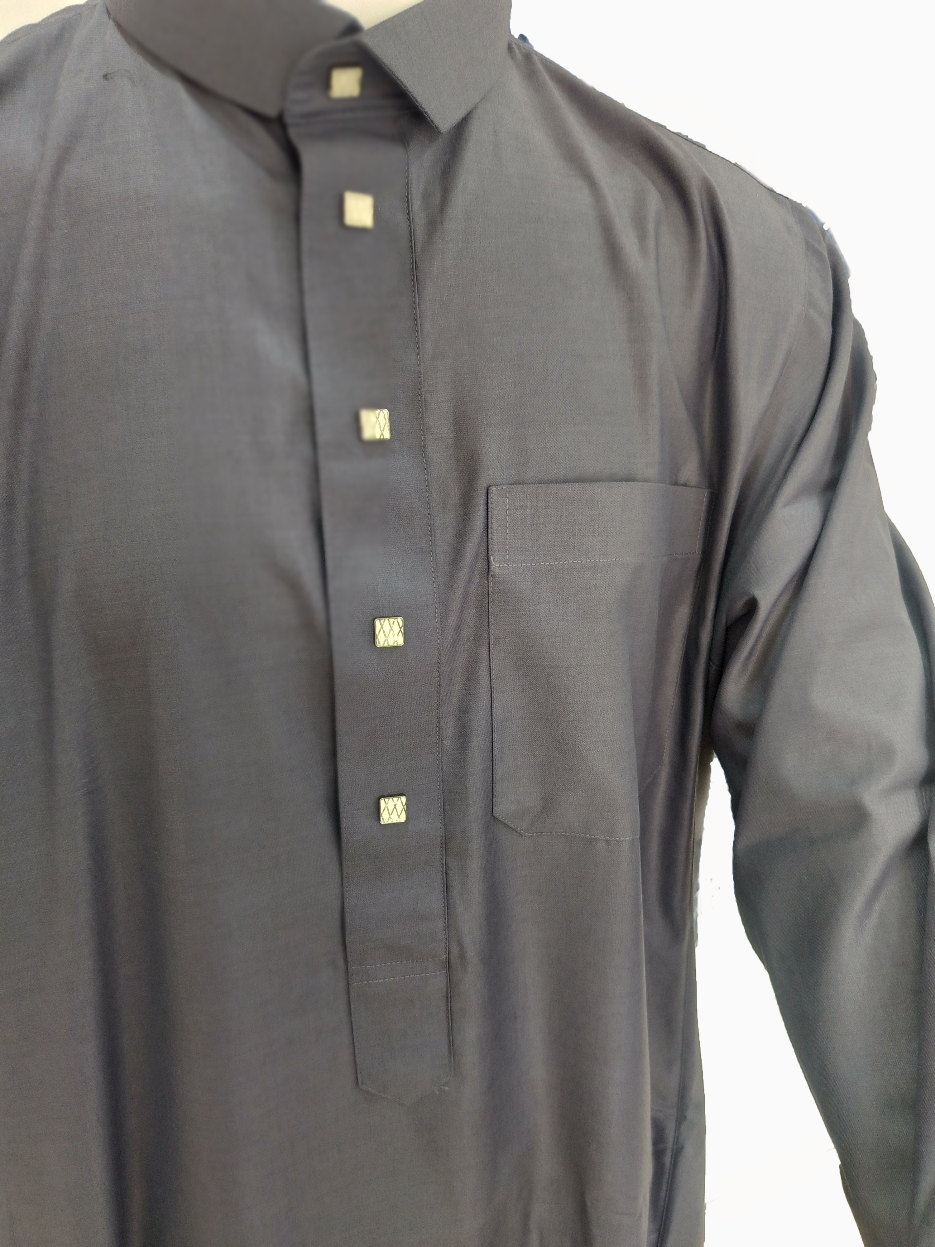 Saudi Thobe - Black