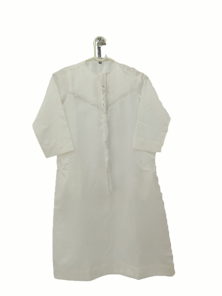 Kid's White Traditional Omani Thobe