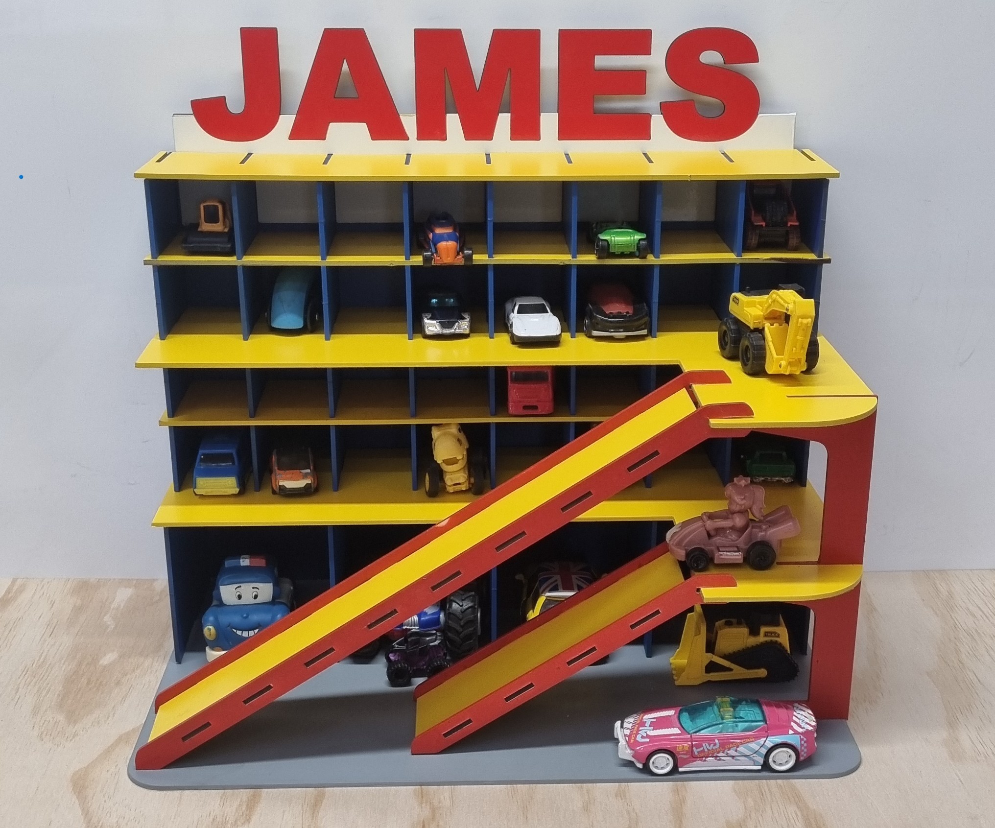 Custom Toy Car Garage