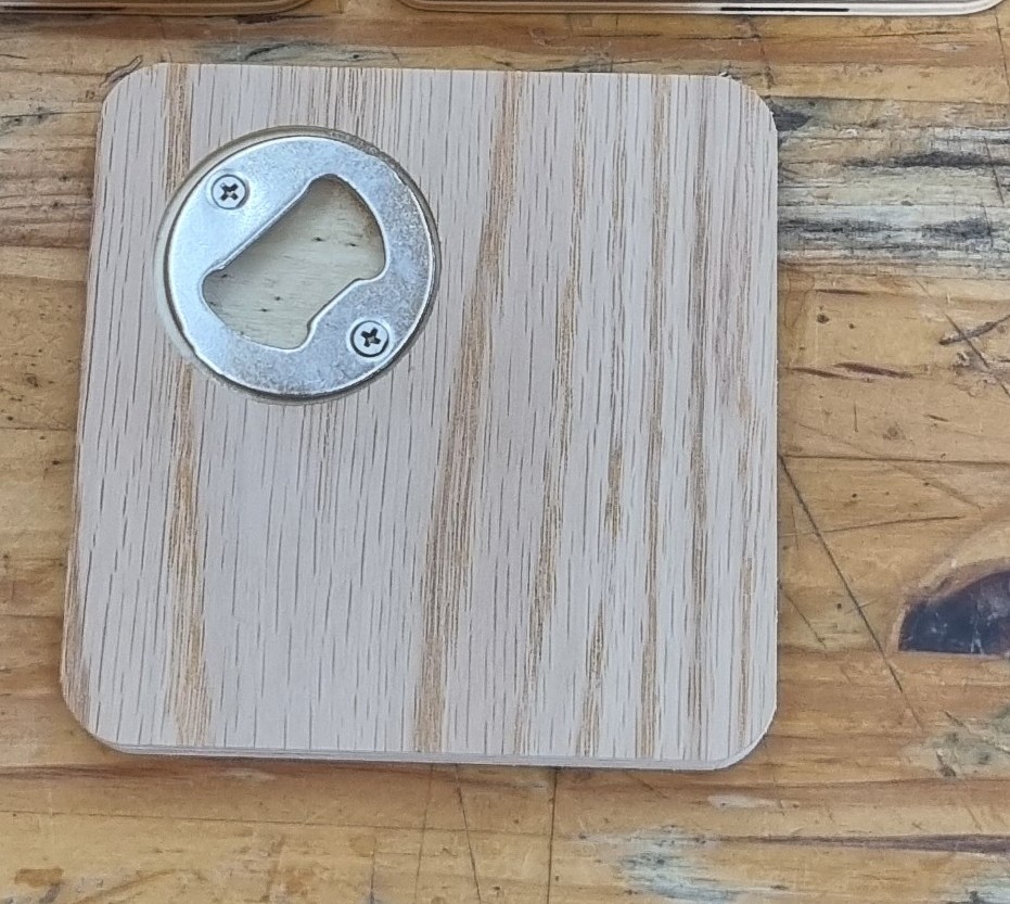 Engraved Wooden Drink Coasters