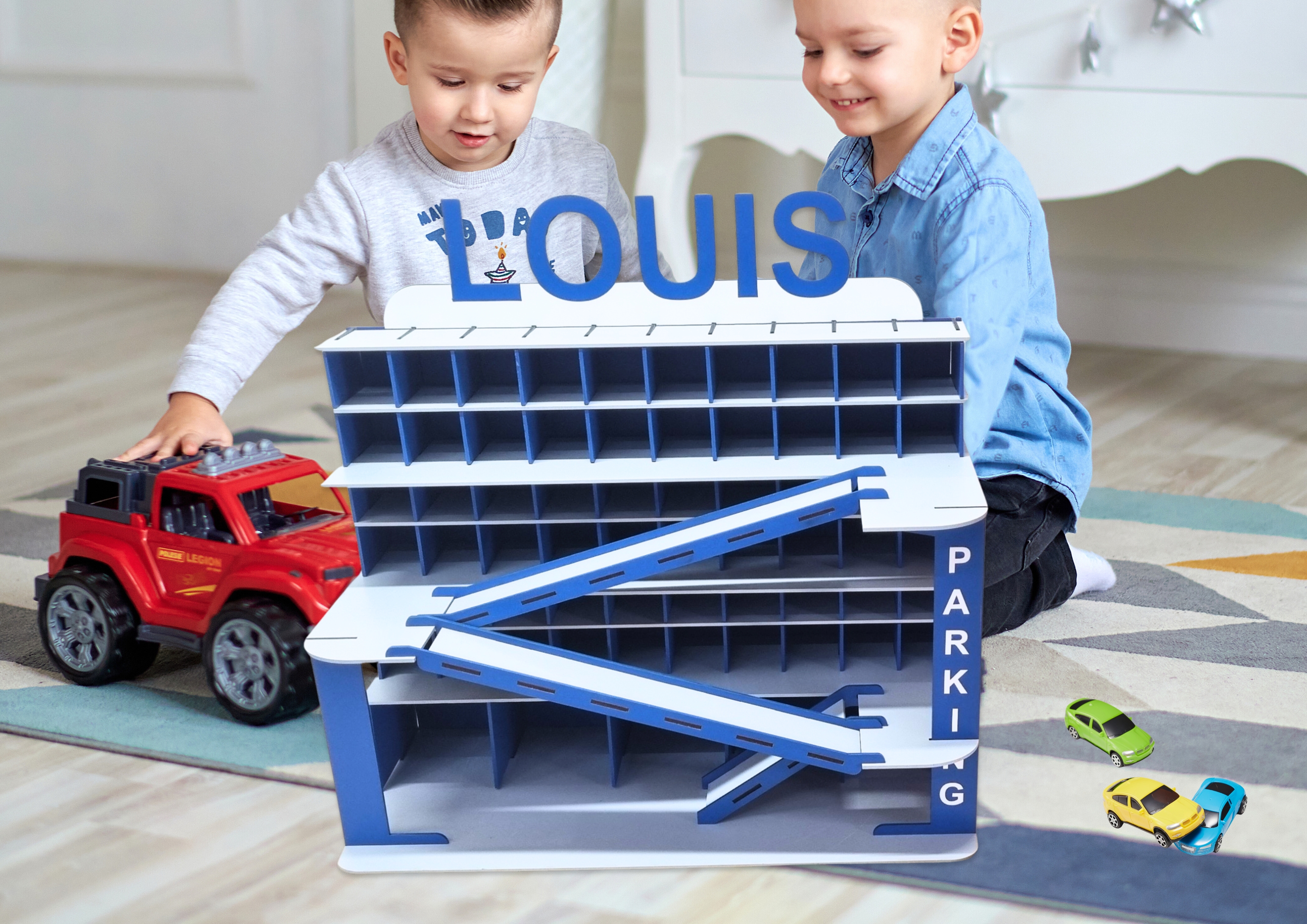 Custom Toy Car Garage