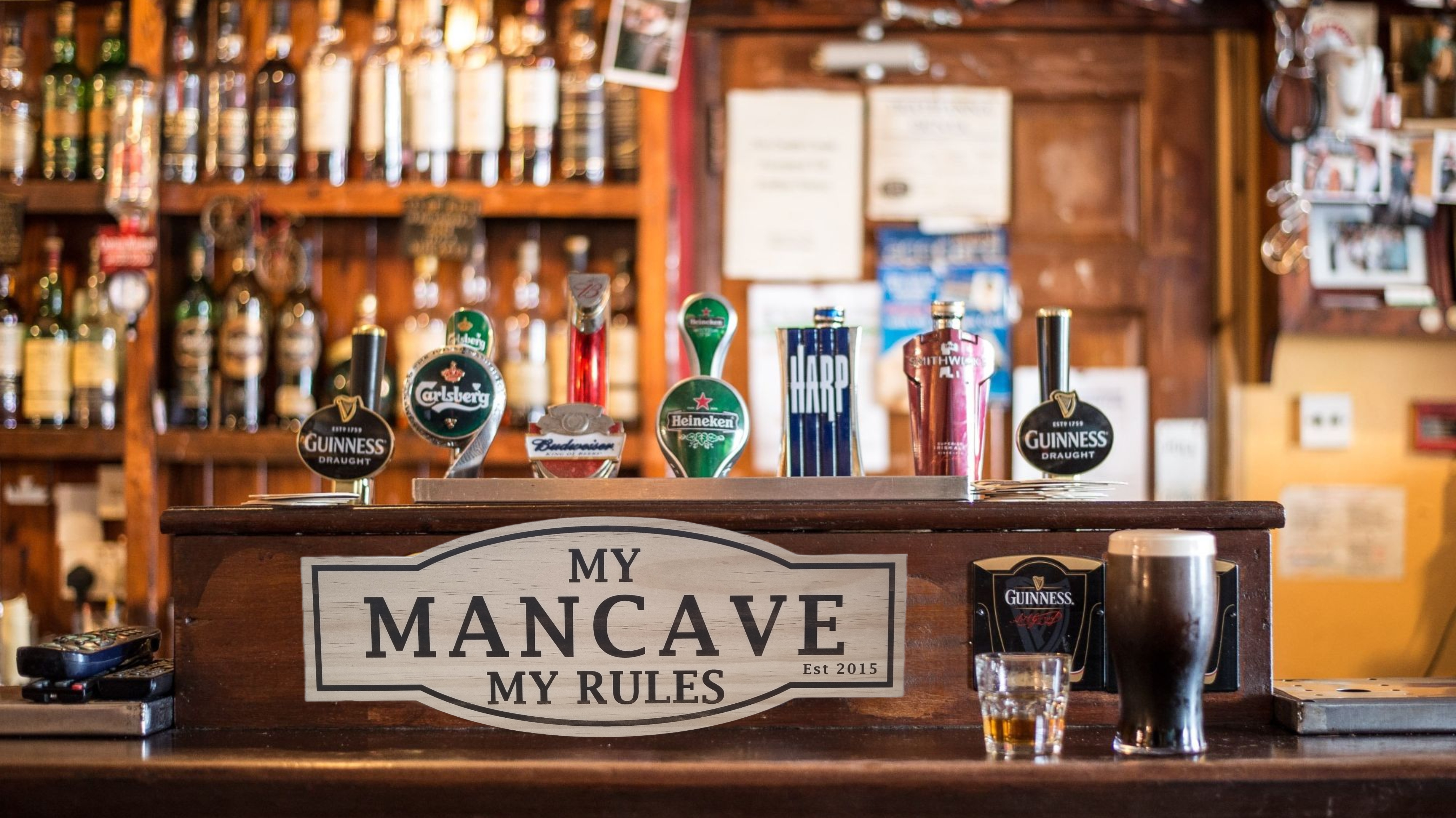 Workshop & Mancave Wooden Signs