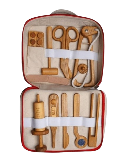 BetaBloom Wooden Doctor Kit