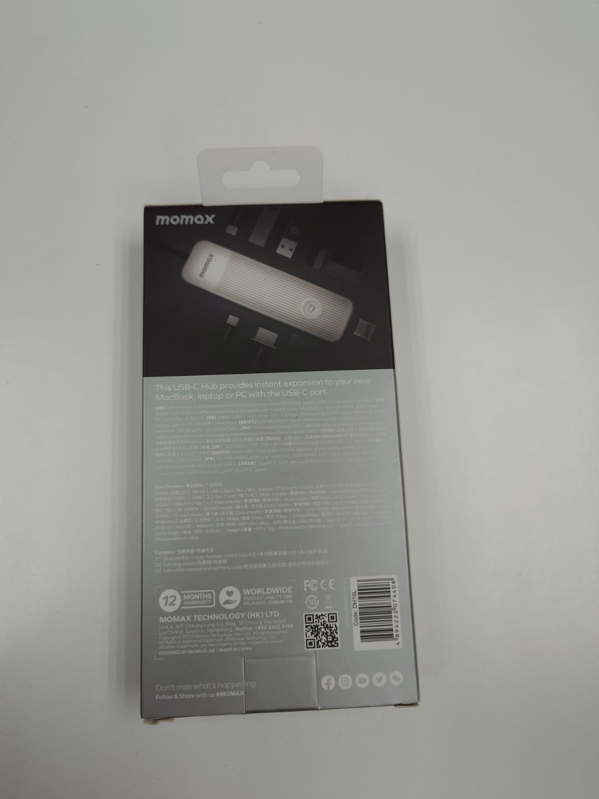 Momax usb 7 in 1 hub