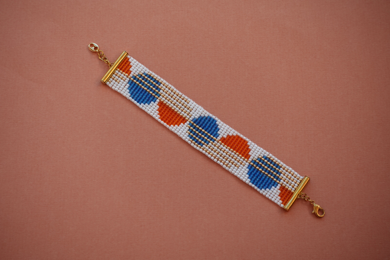 Handmade Beaded Bracelet "Moon collection"