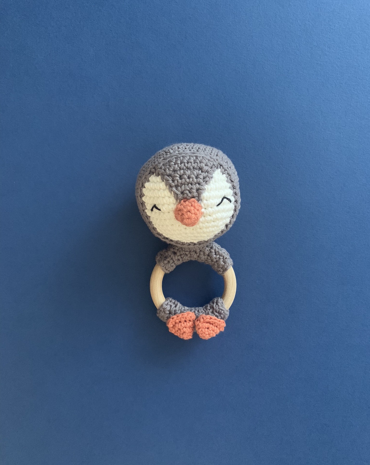 Handmade Crochet Baby Rattles in 100% Cotton Yarn