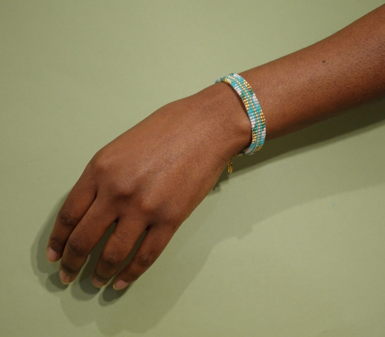 Handmade Beaded Bracelet "Pastel collection"