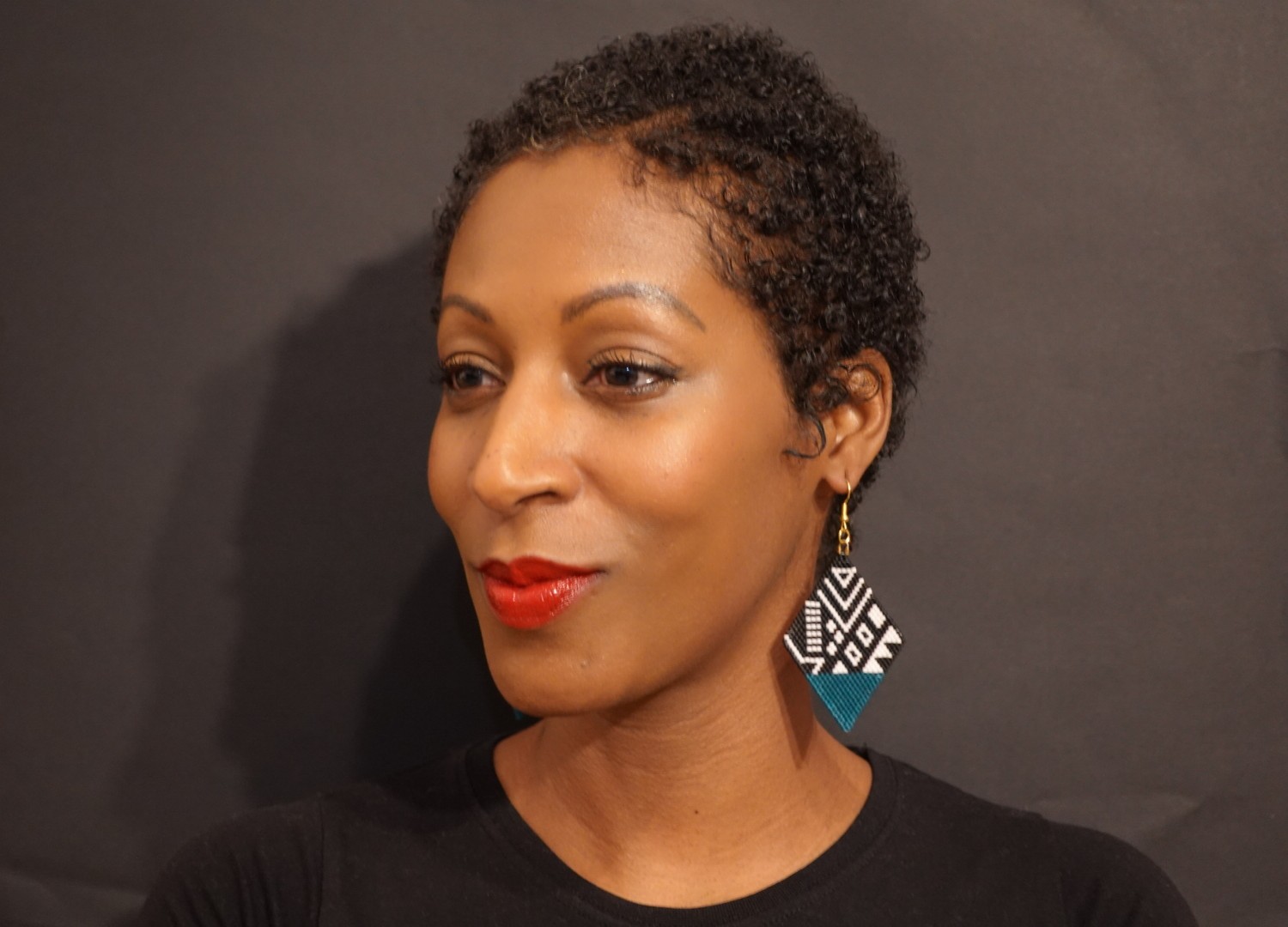 Geometric Wooden Earrings "Tate collection"