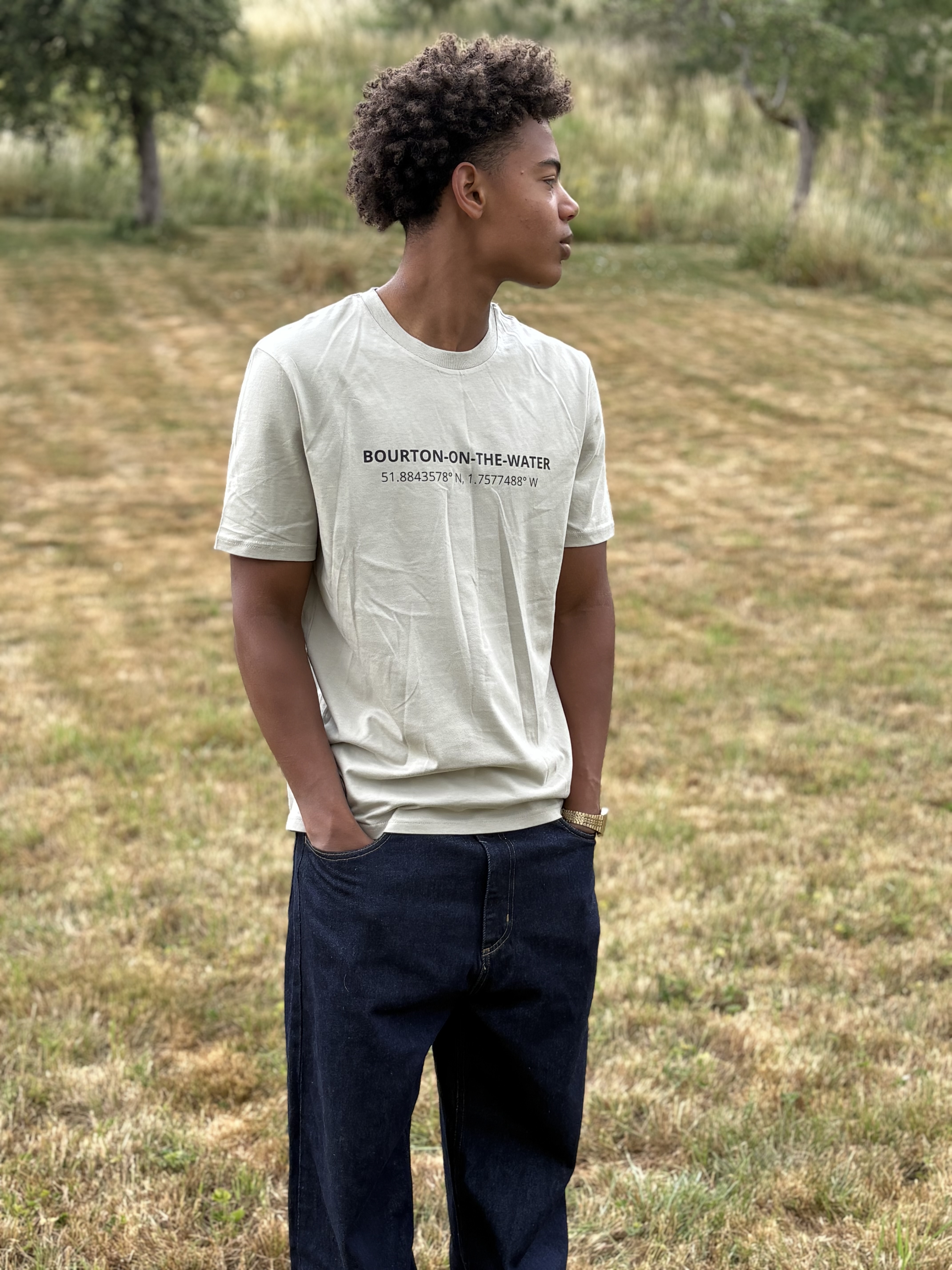 Bourton-on-the-Water Graphic   T-Shirt