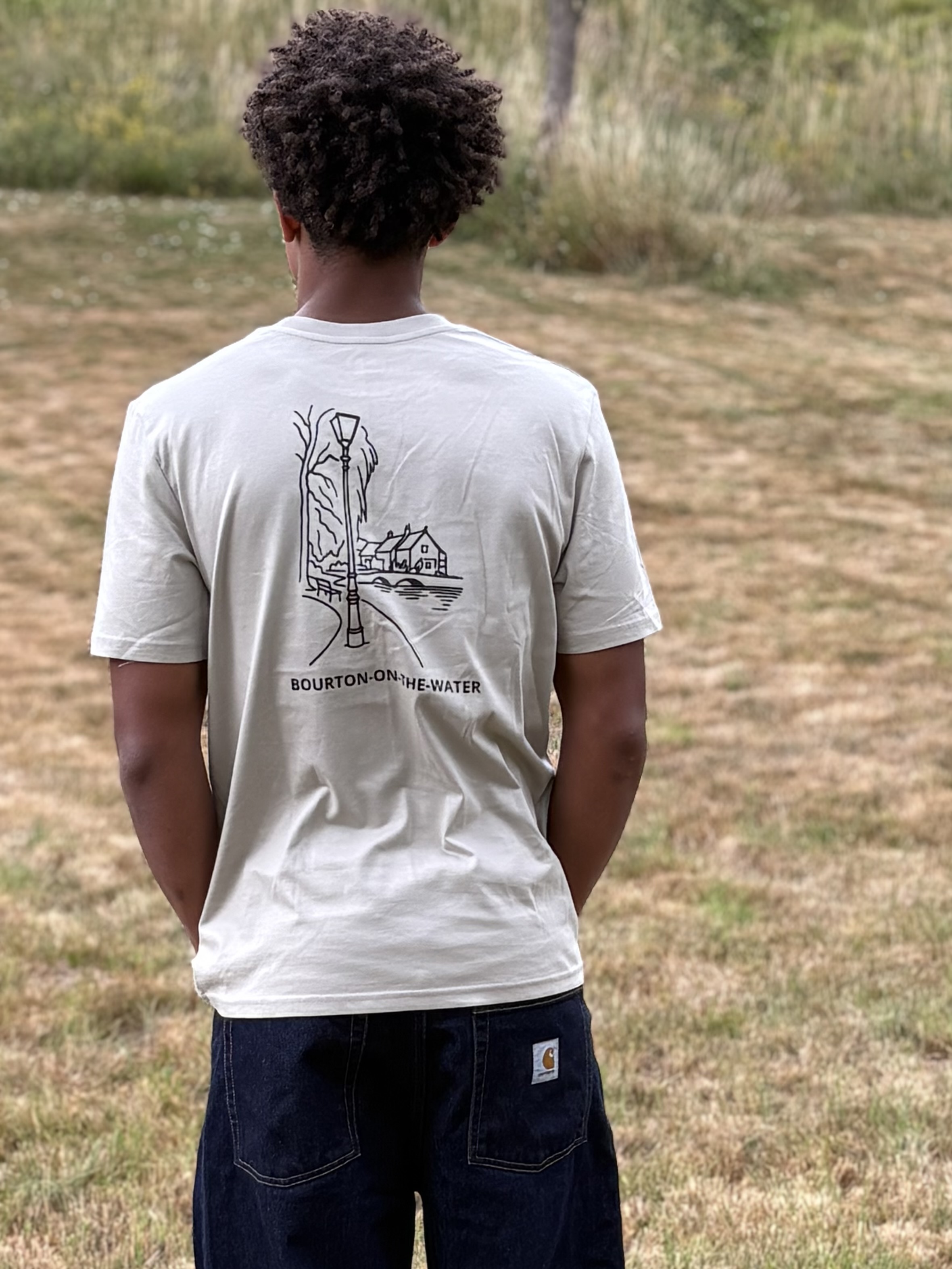 Bourton-on-the-Water Graphic   T-Shirt