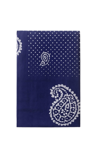 Indigo Bandhani Saree