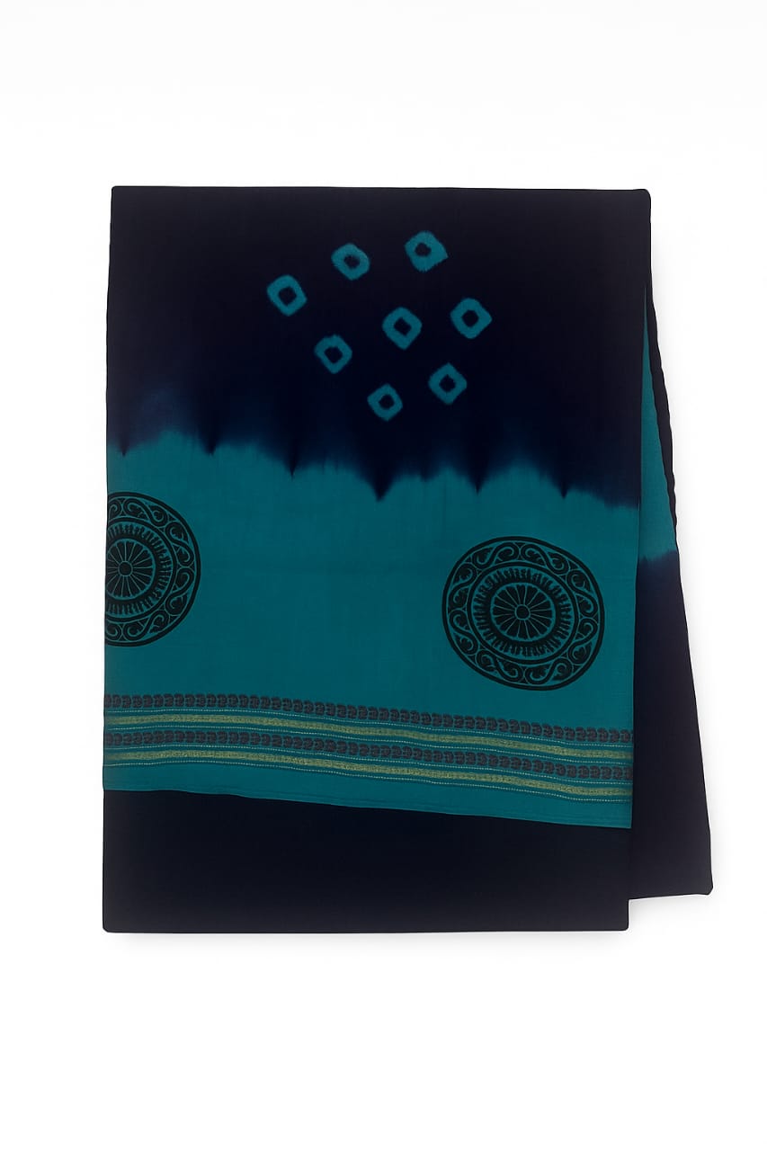 Traditional Chungudi Cotton Saree