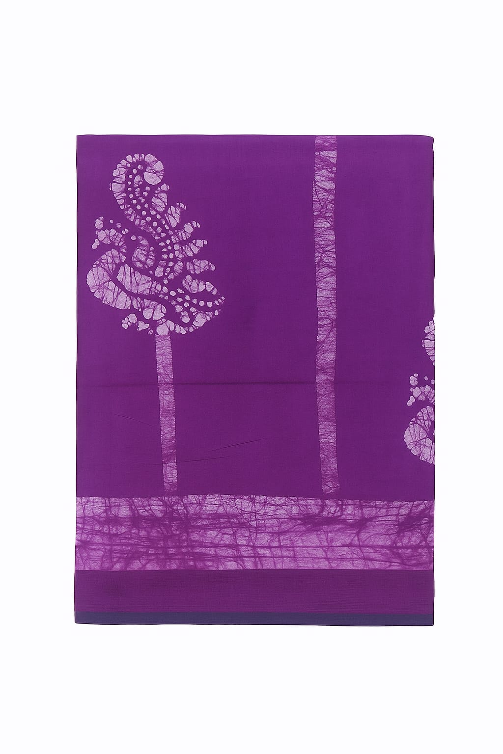Purple Batik Fabric