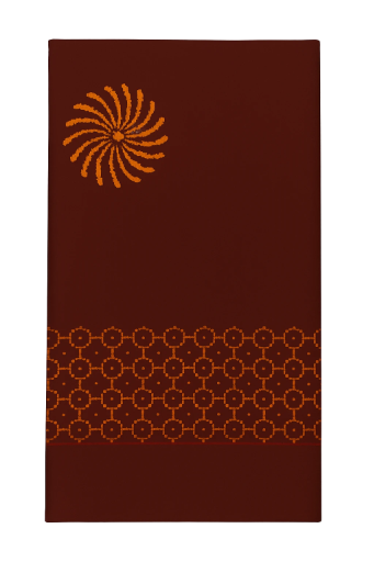 Elegant Maroon Cotton Saree