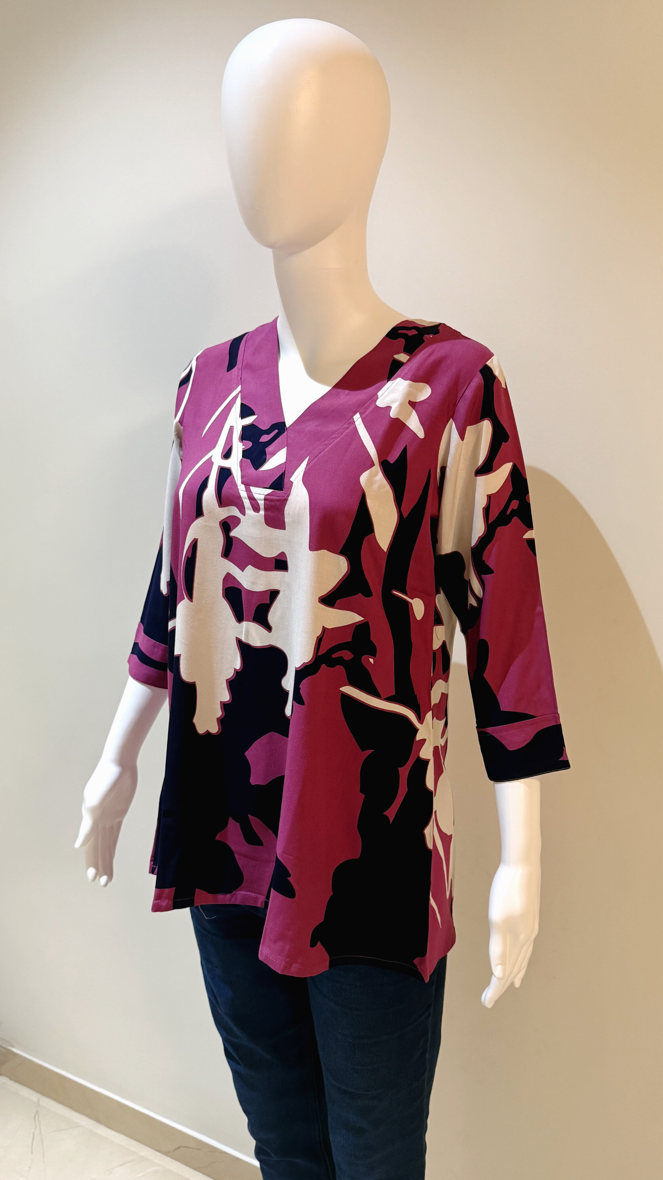 Heavy Rayon Discharge Print 