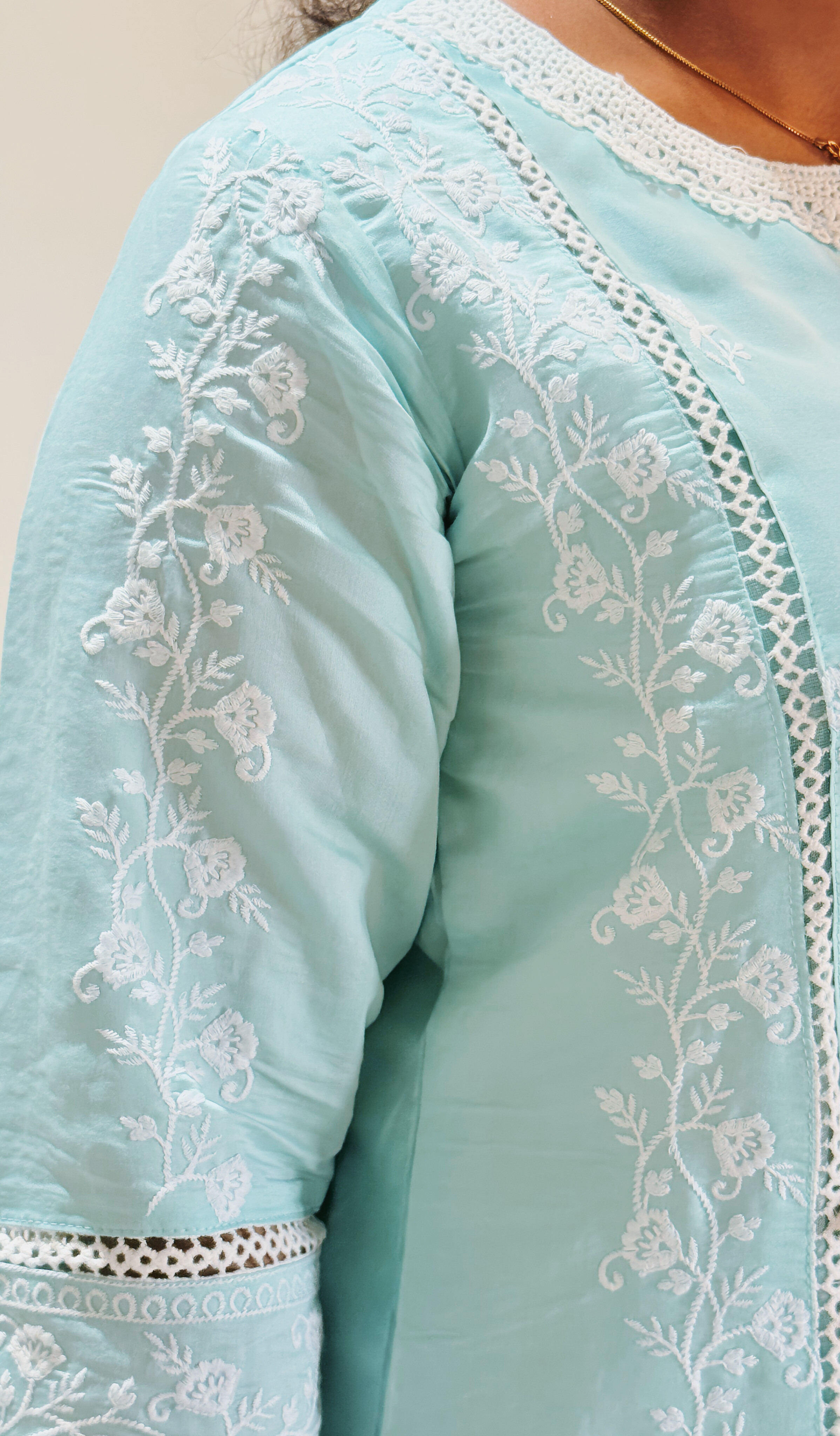 Premium Silk With Embroidery Work