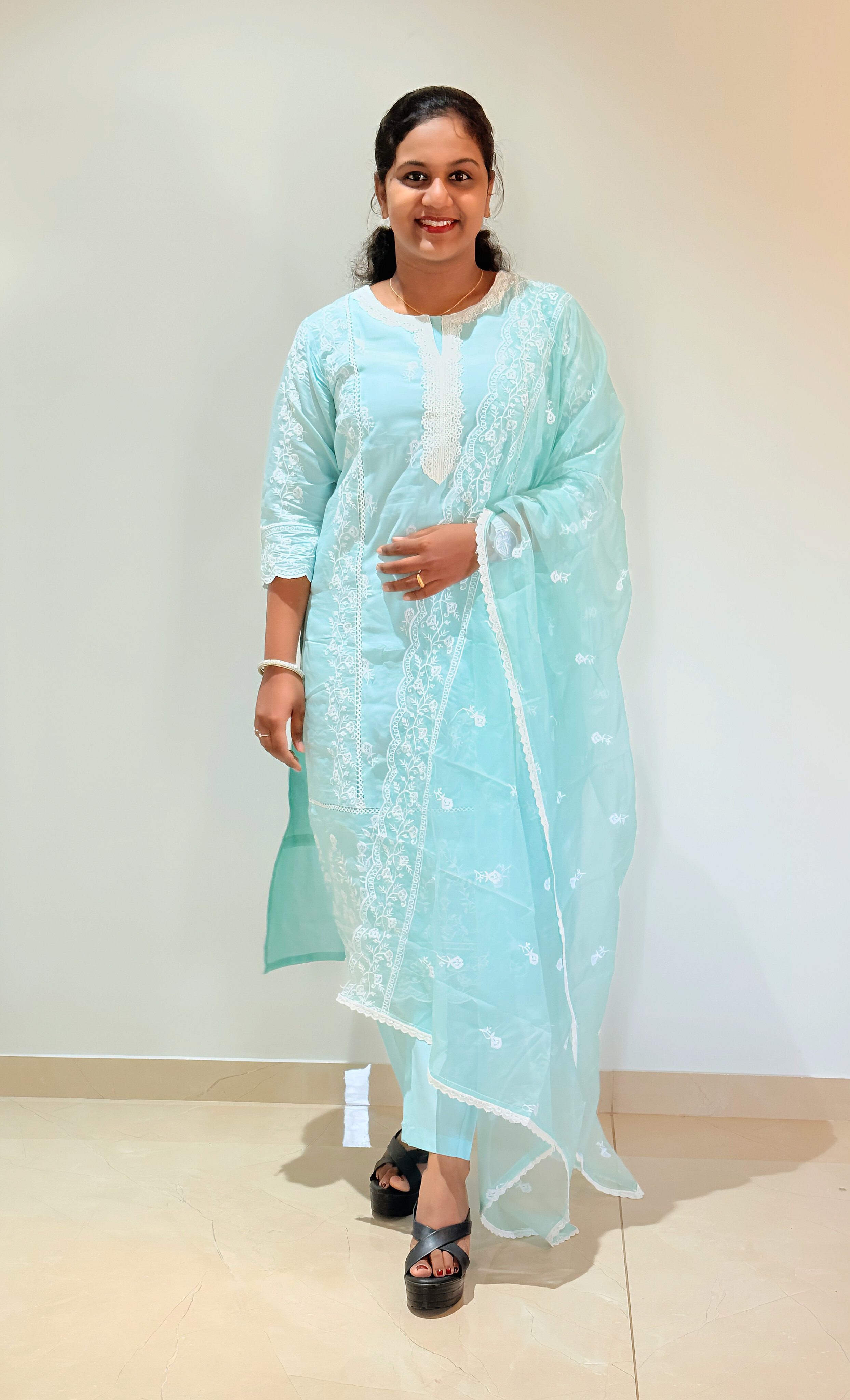 Premium Silk With Embroidery Work