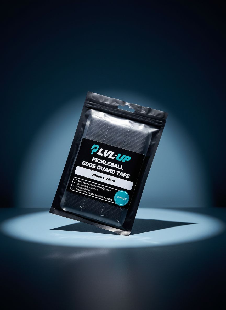 Paddle Edge Guard protection tape - 3pc 26mm - Graphite Black