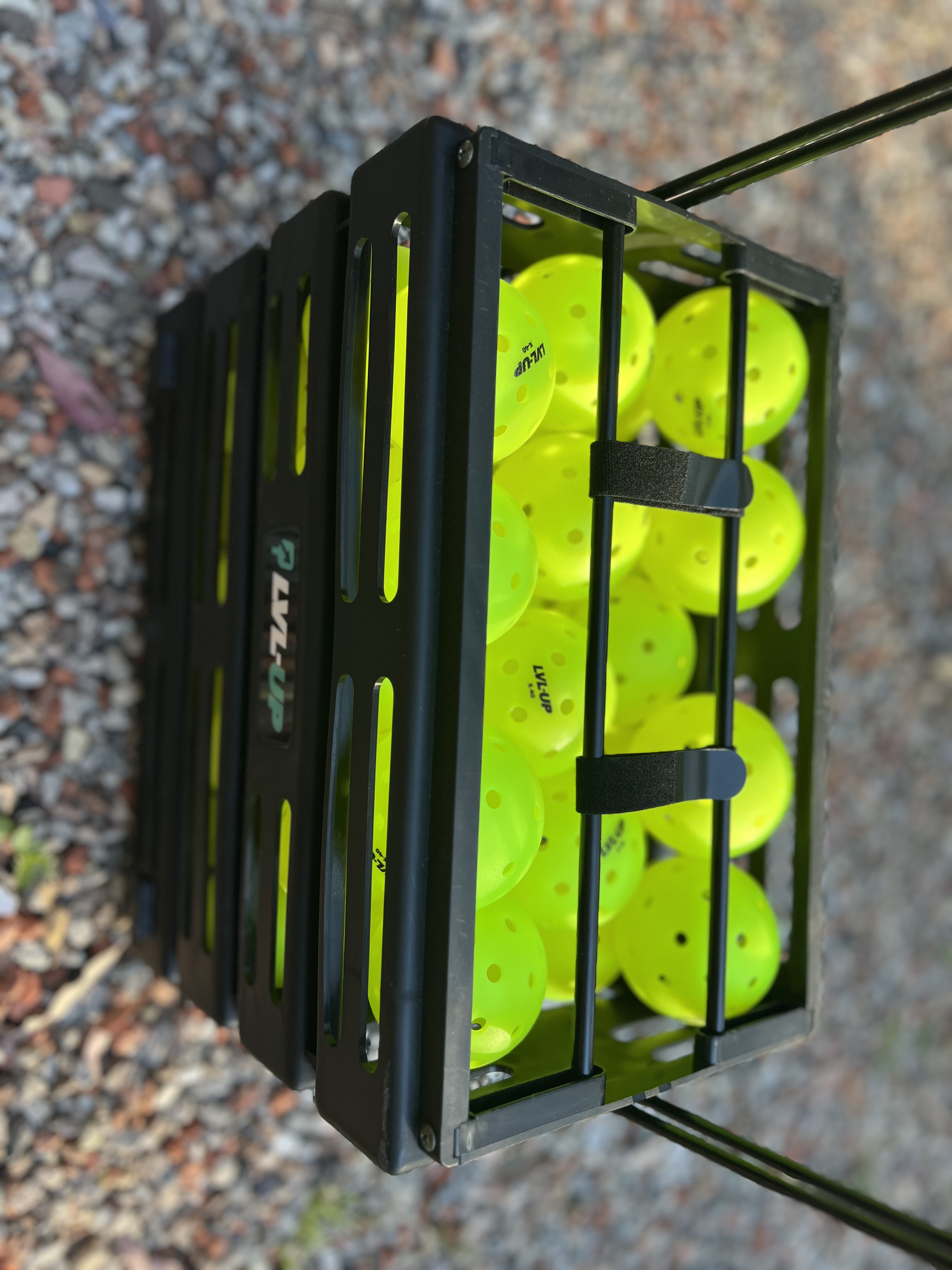  LVL-UP DRILLR 2-in1 PICKLEBALL CADDY