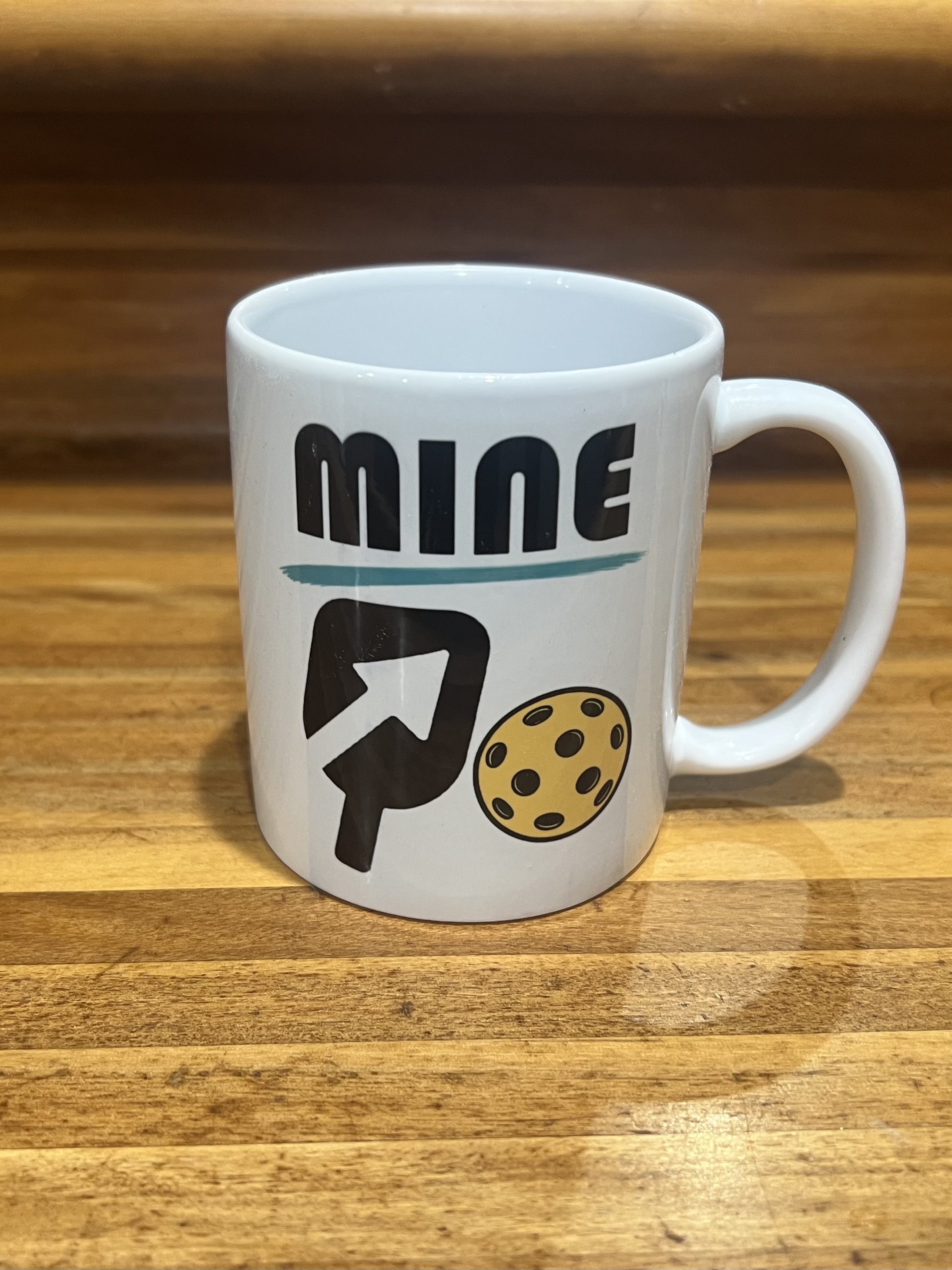 Coffee mug - Mine/Yours matching pickleball mugs (2-pack)