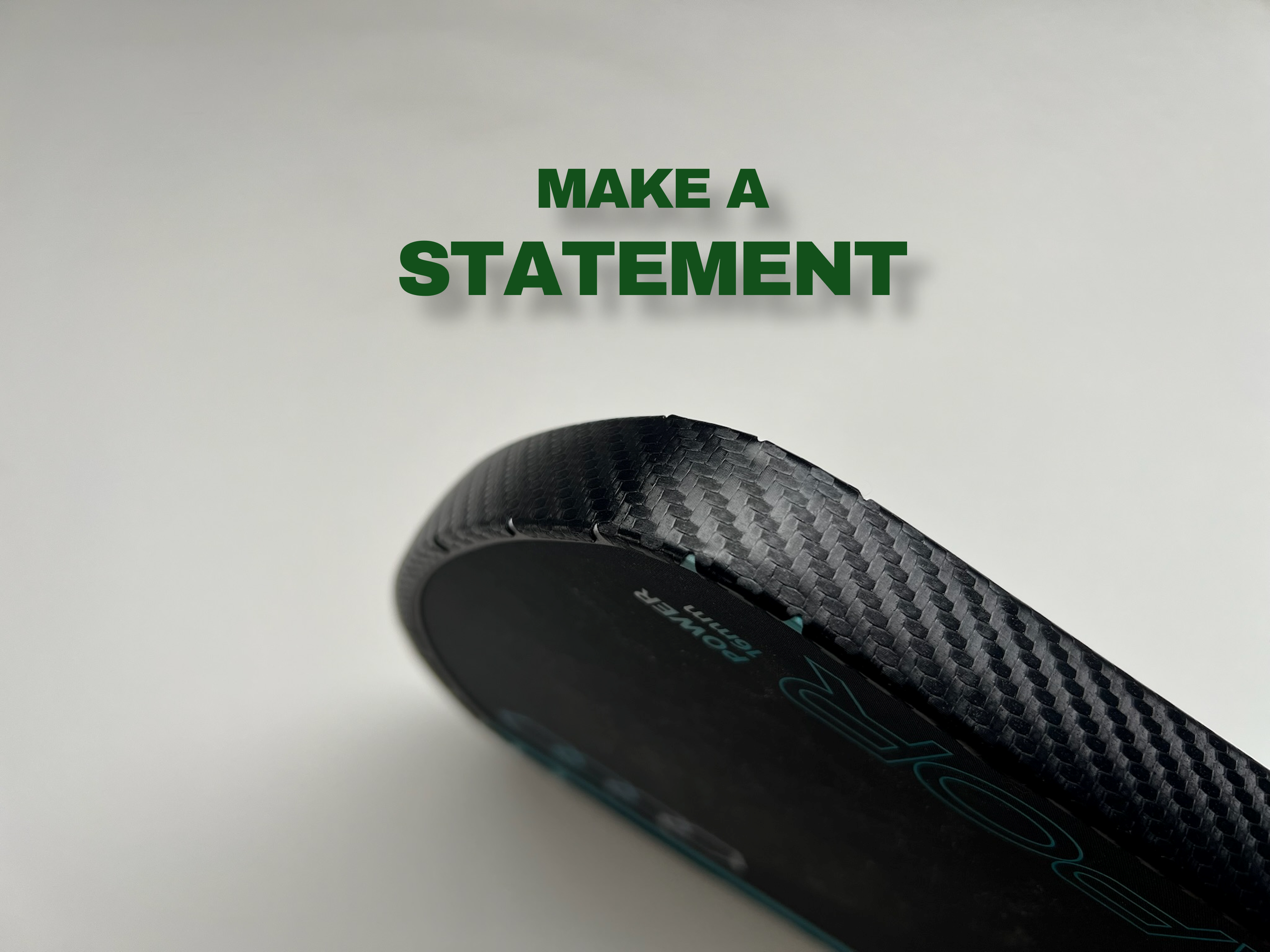 Paddle Edge Guard protection tape -  3pc 26mm - Graphite Black