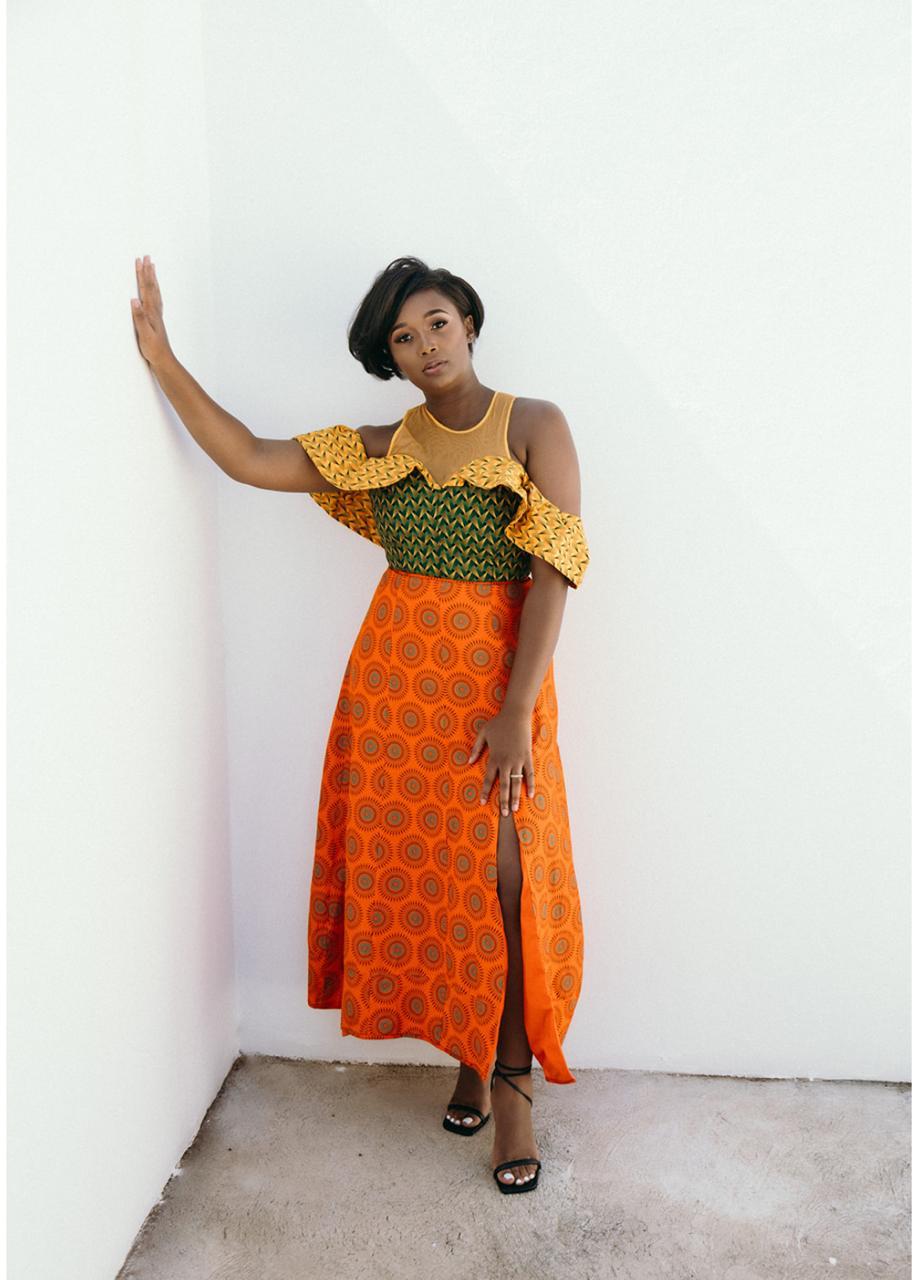 Multi colour Pedi dress