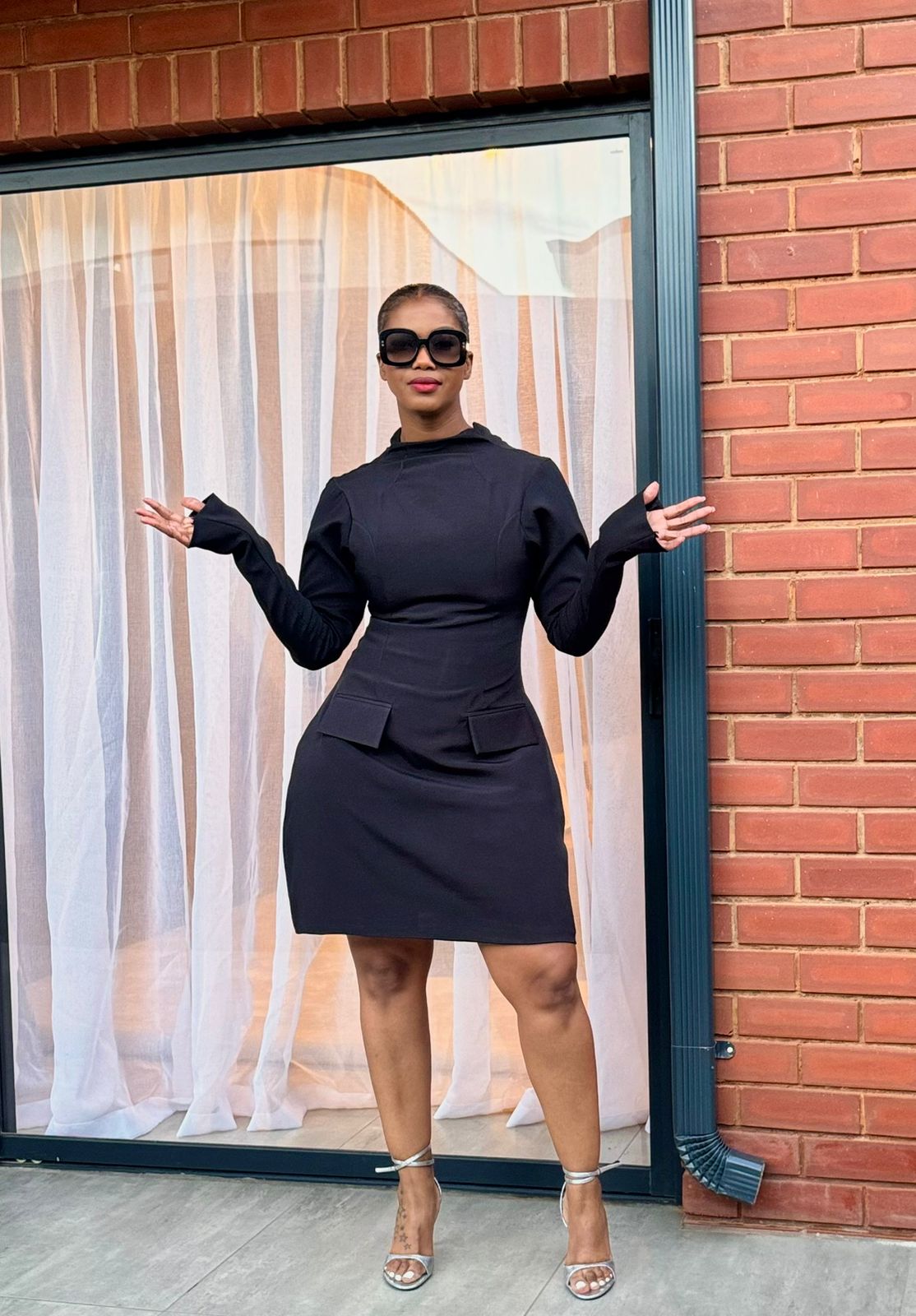 The soft feminine dress