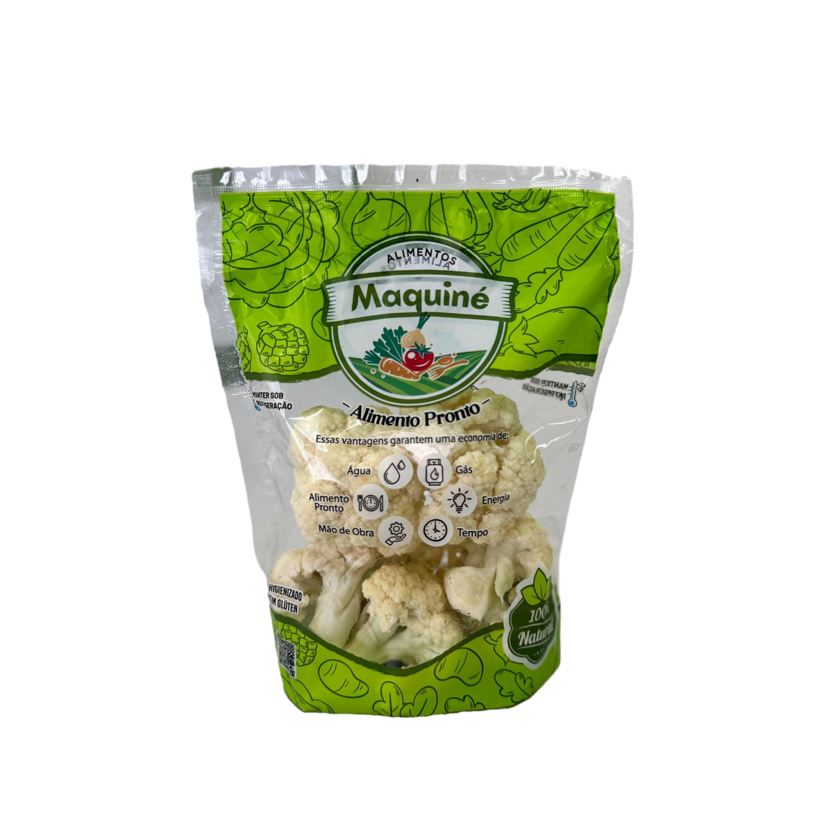 Couve Flor Higienizado 300g