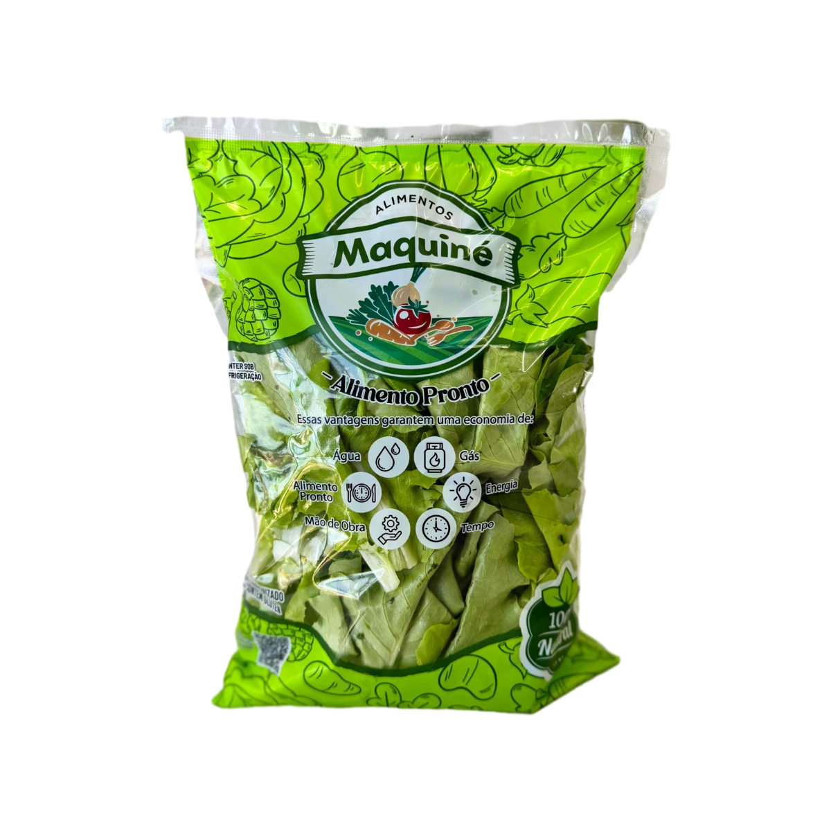 Alface Lisa Higienizado 150g 