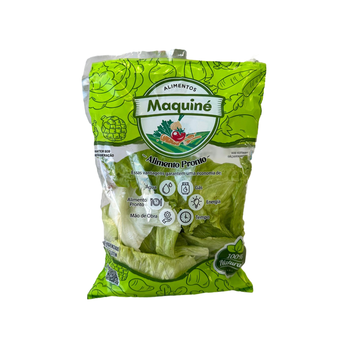 Alface Americana Higienizado 200g