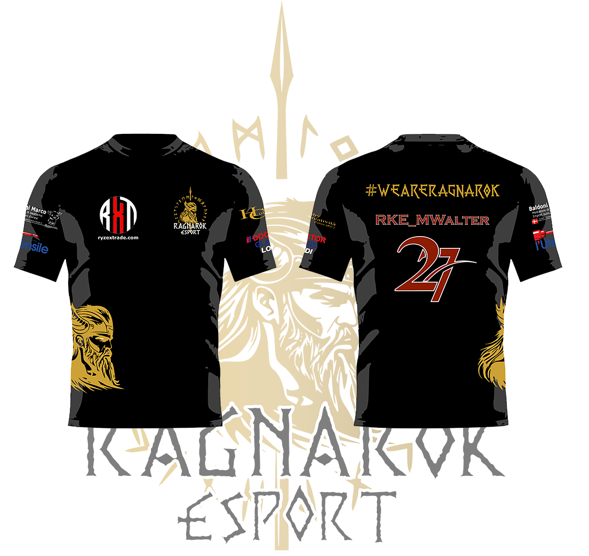 T-Shirt Ufficiale  Ragnarok eSport 