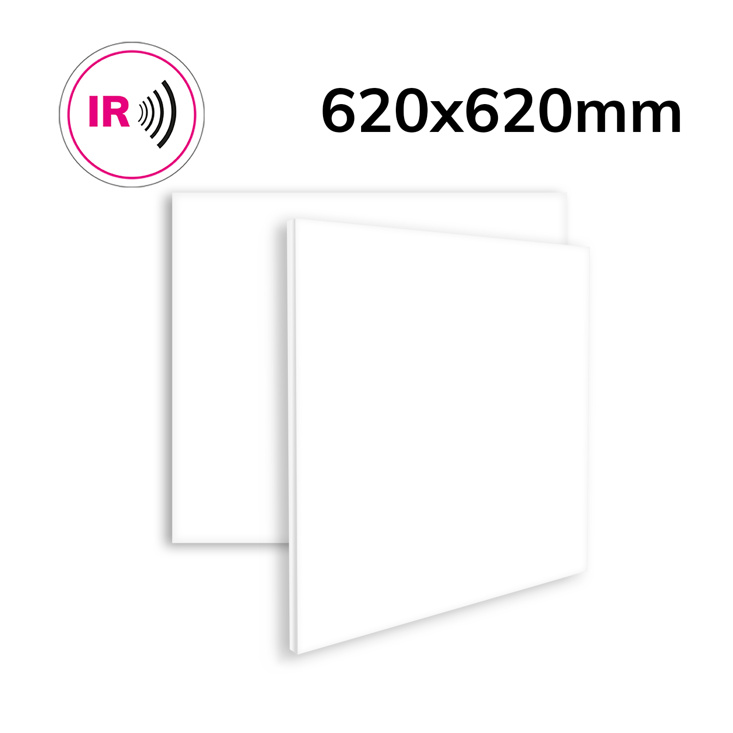 Infrarot-Panel BEST STANDARD 620x620mm, 345W