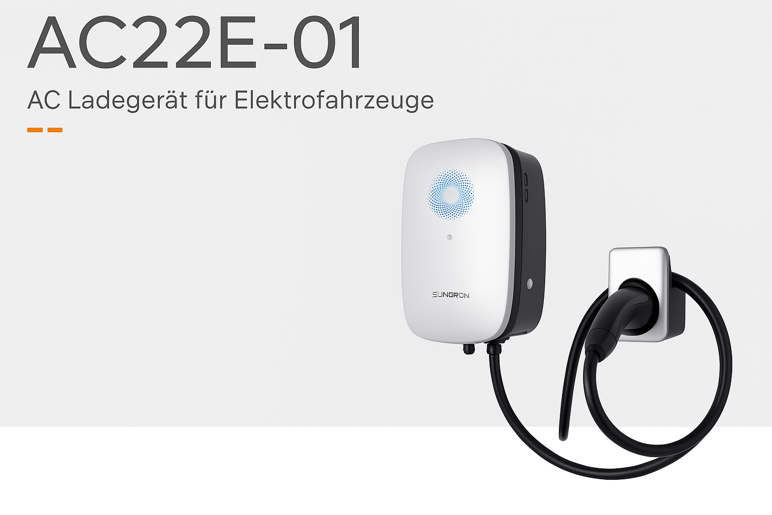 Sungrow AC22E-01 V112 Wallbox, 22kW