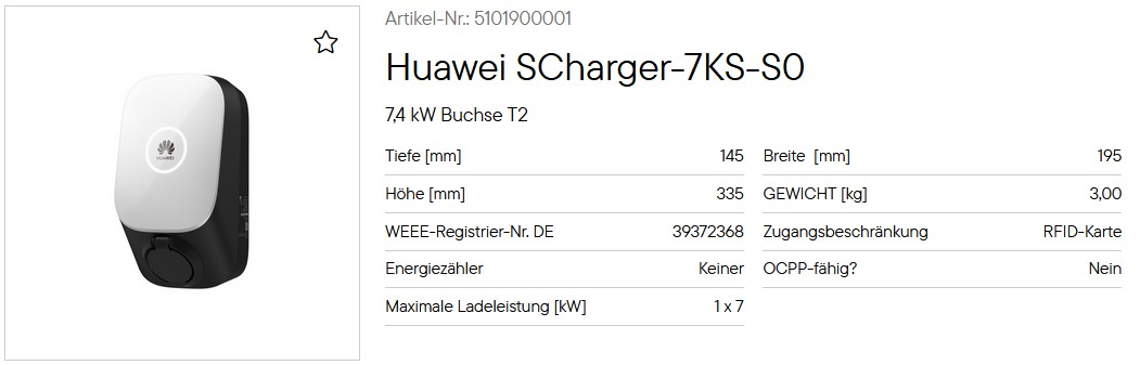 Huawei SCharger-7KS-S0